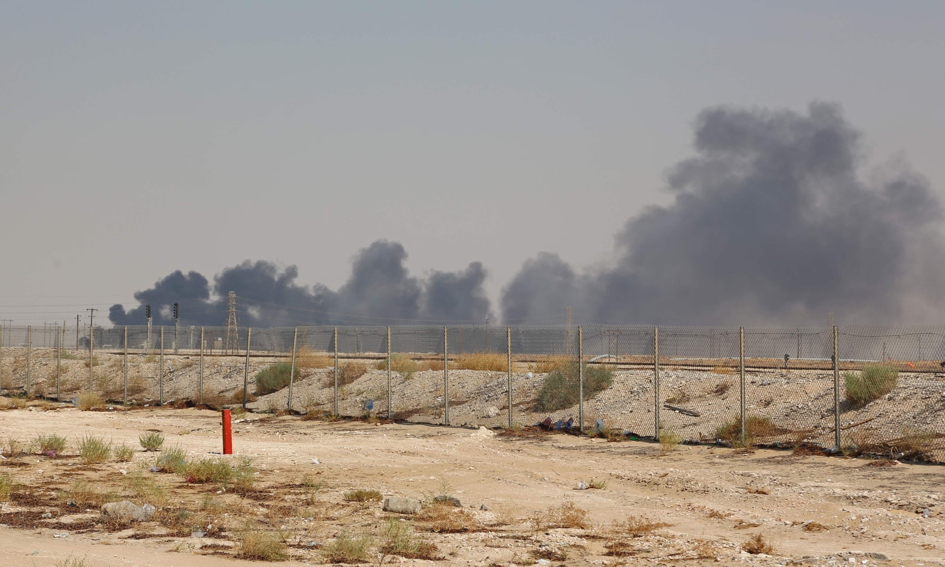 Drone tan cong Saudi Arabia anh 1