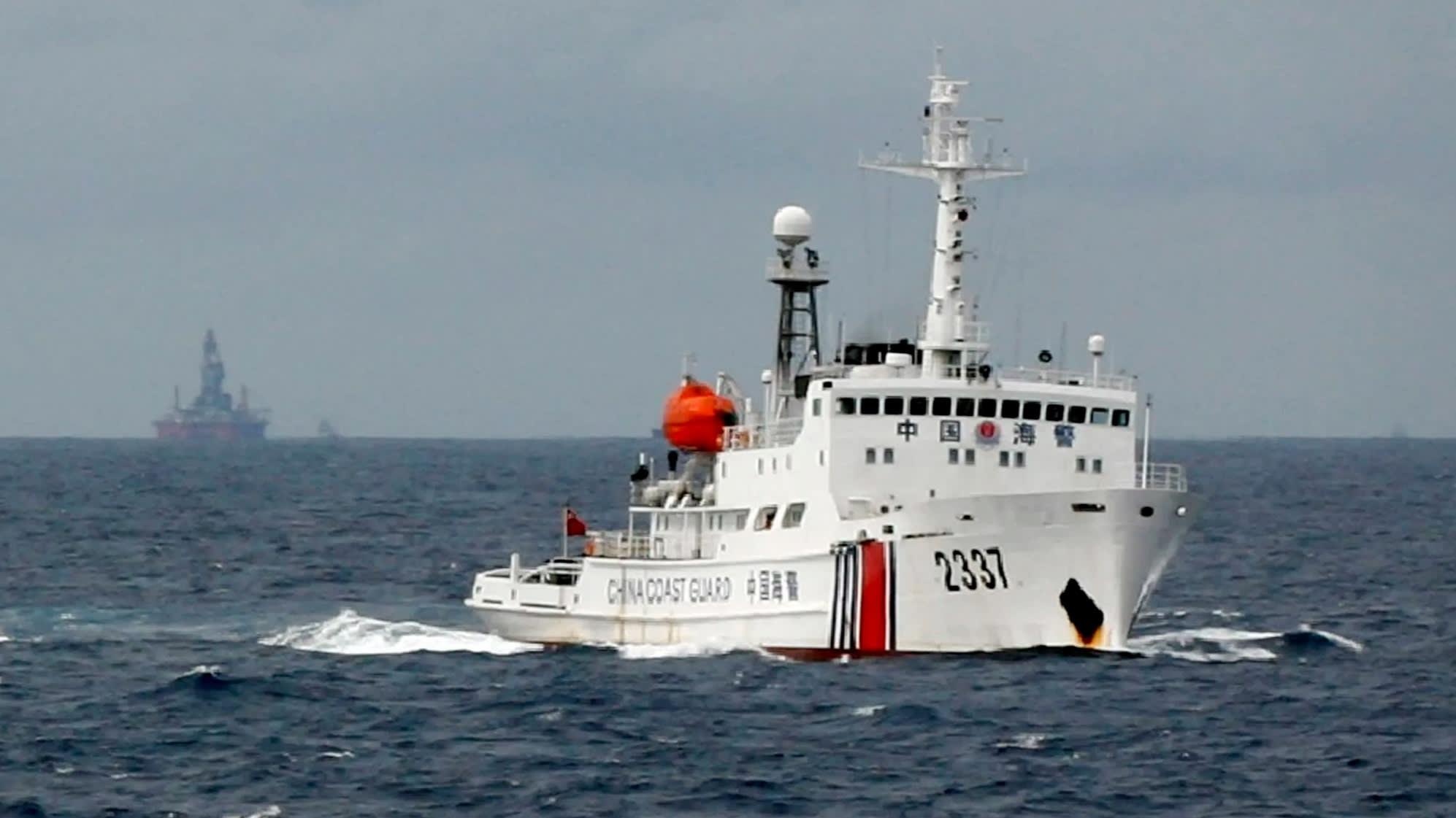 Trung Quoc tang cuong si quan hai quan tham gia luc luong hai canh hinh anh