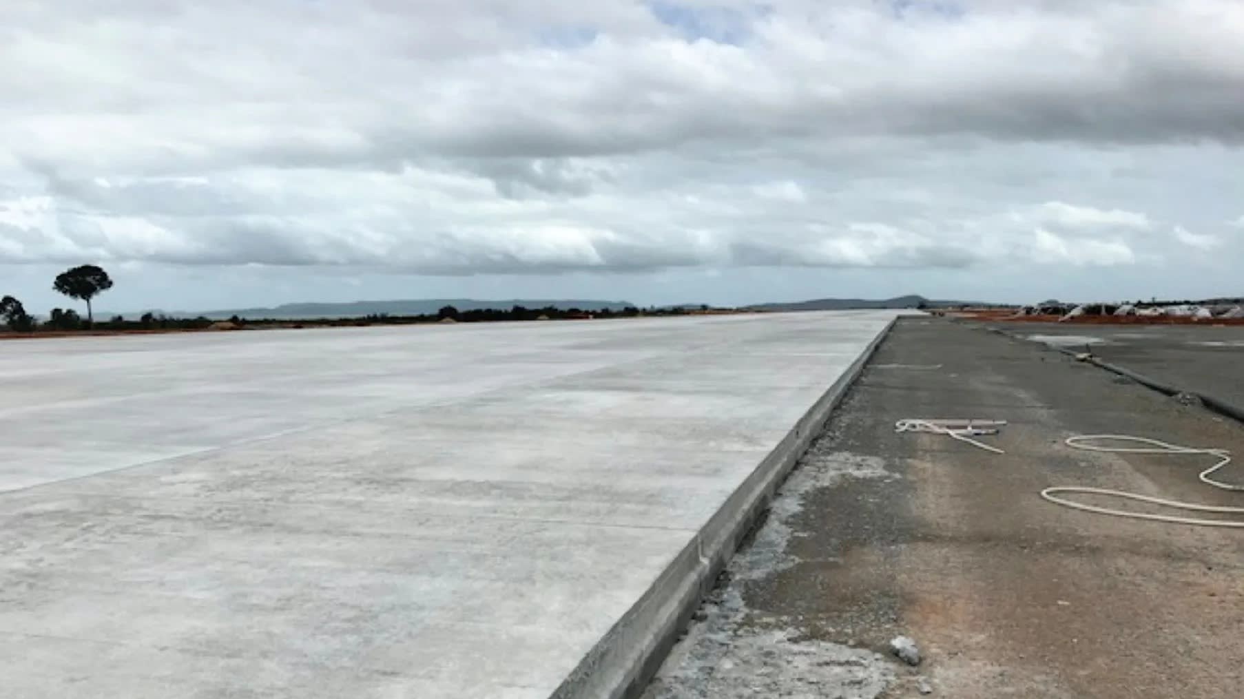 Lo ngai ve duong bang 3.200 m Trung Quoc xay o Campuchia hinh anh