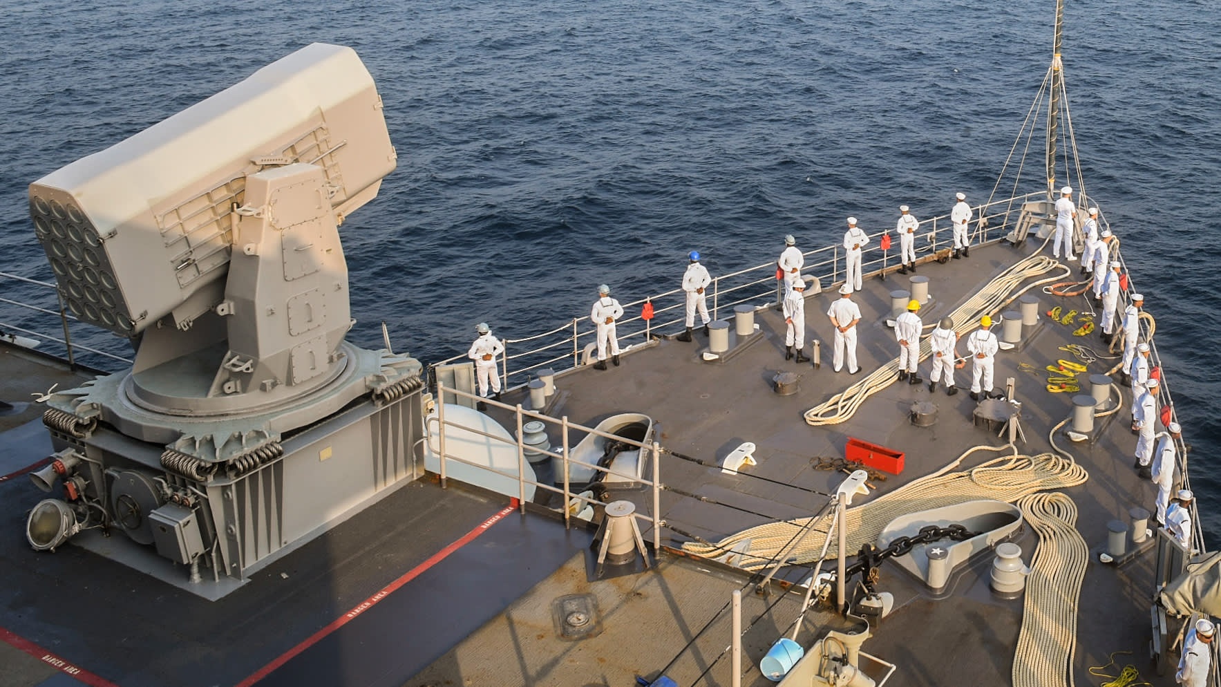 My, An Do tap tran Tiger Triumph giua luc TQ tang cuong anh huong hinh anh