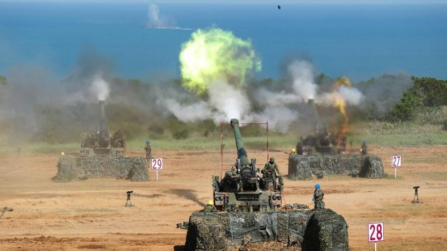 Dai Loan tap tran quy mo lon voi muc tieu mo phong la Trung Quoc hinh anh