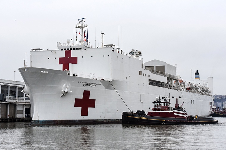 New York khong can tau benh vien cua Hai quan My nua hinh anh