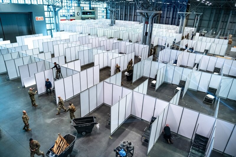 Ben trong benh vien da chien o cong trinh 200.000 m2 tai New York hinh anh