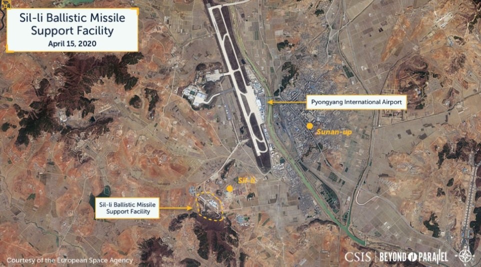 Anh ve tinh moi nhat phat hien co so ngam gan san bay o Binh Nhuong hinh anh