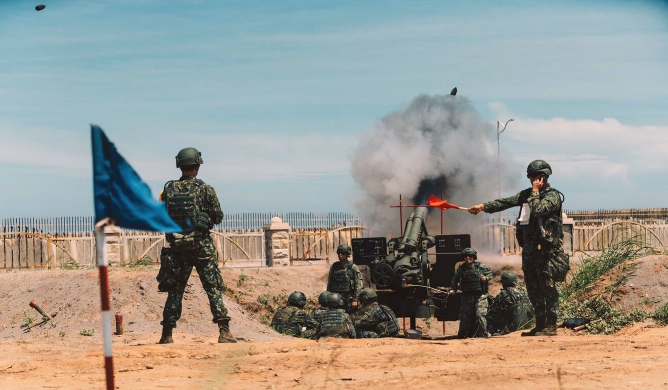 Dai Loan tap tran chong ten lua Trung Quoc hinh anh