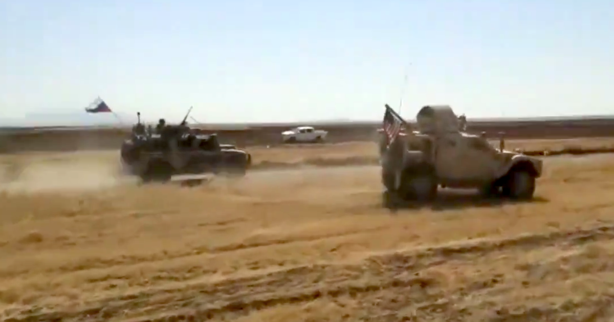 Xe tuan tra My, Nga ruot duoi nhau o Syria hinh anh