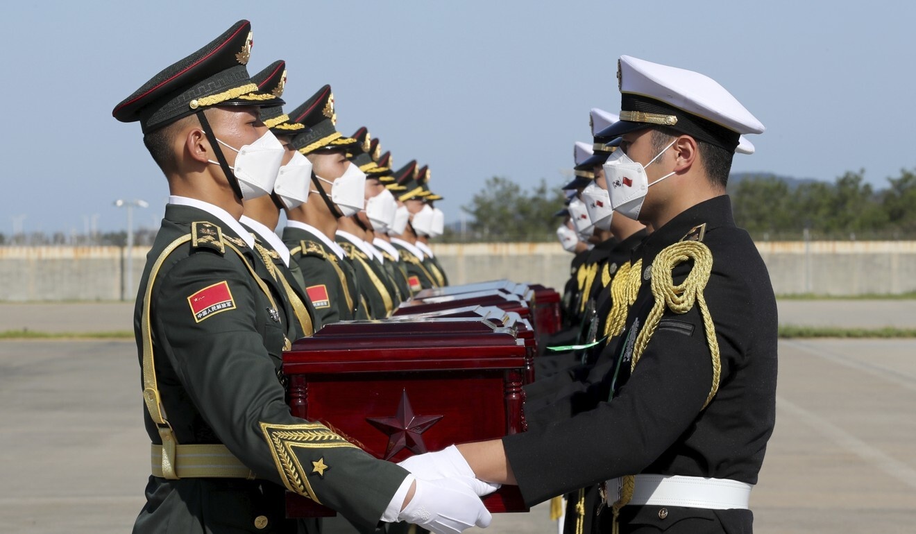 TQ don hai cot 117 binh si chet trong Chien tranh Trieu Tien hinh anh