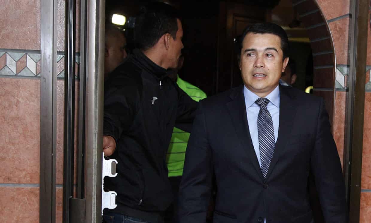 Em trai tong thong Honduras bi ket an anh 1