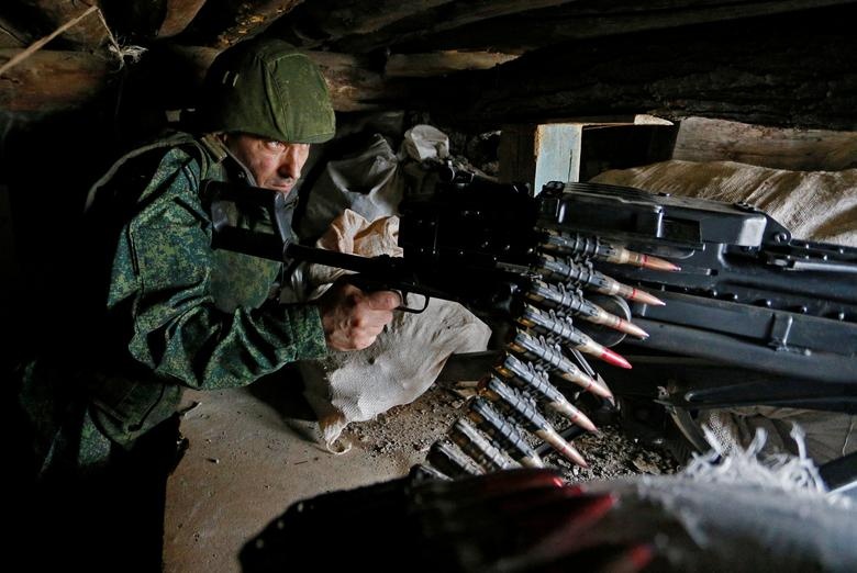 Nhung ngay cang thang o mien Dong Ukraine hinh anh