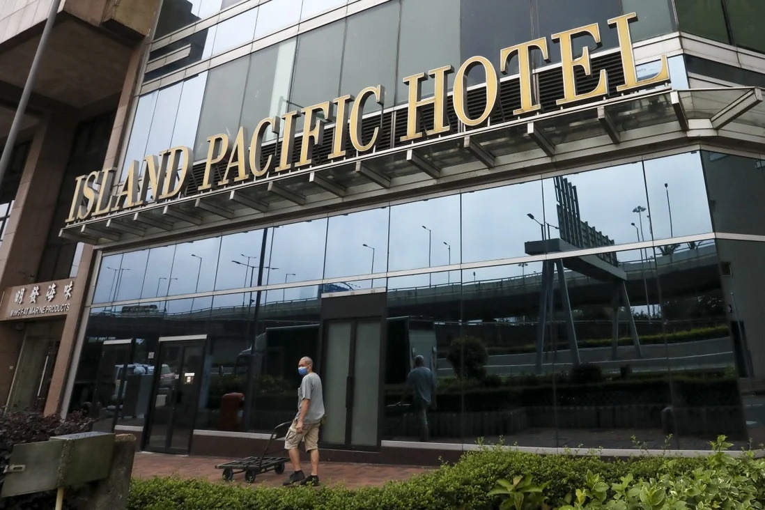 Phong an ninh quoc gia Hong Kong mo rong, trung dung them khach san hinh anh