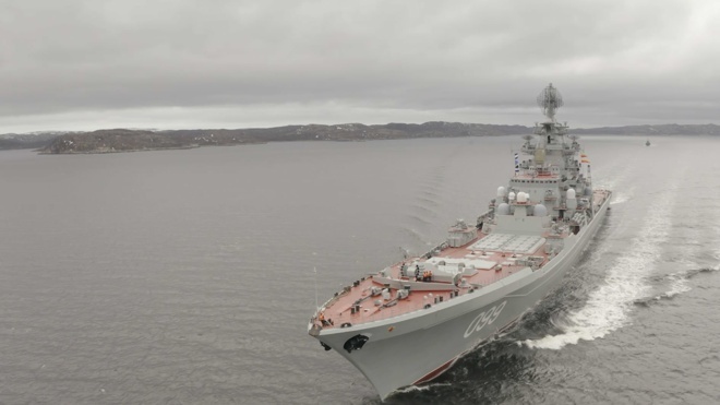 Tuan duong ham ten lua lon nhat the gioi tap tran o bien Barents hinh anh