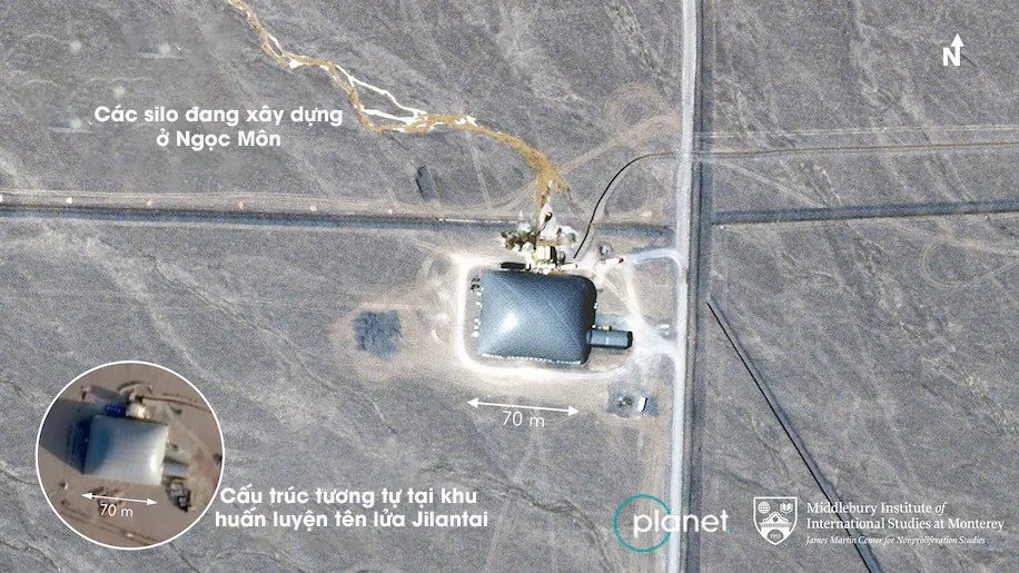 Trung Quoc xay gieng phong ten lua anh 1