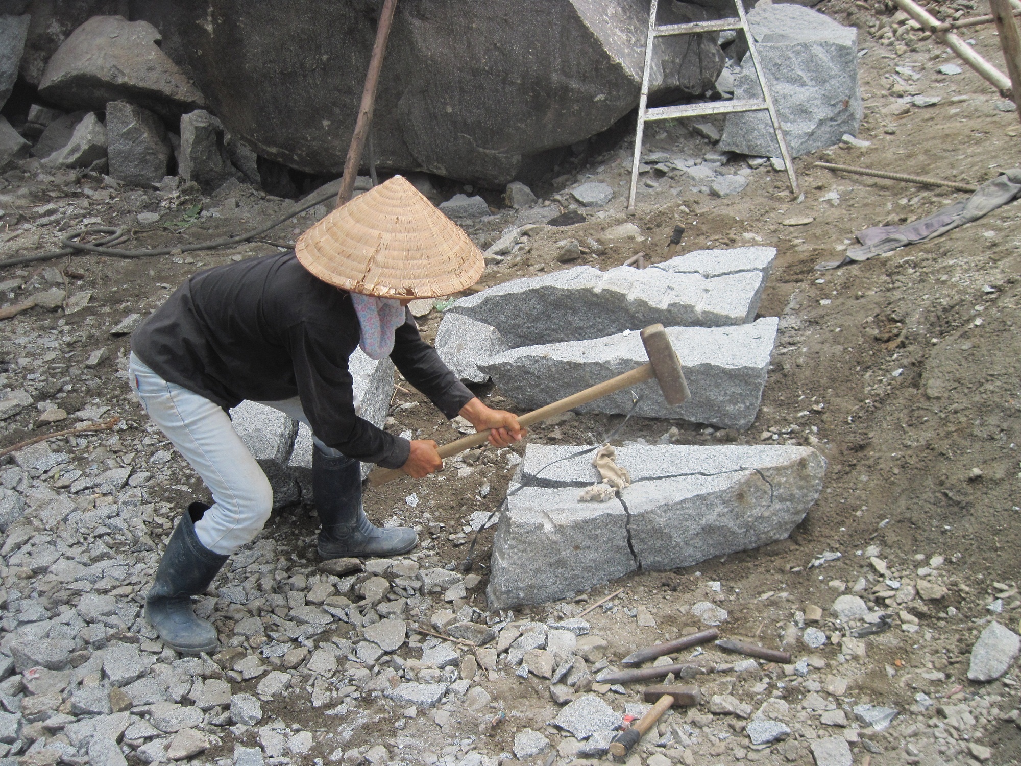 Gay rang, dut tay vi che da o Tay Nguyen hinh anh