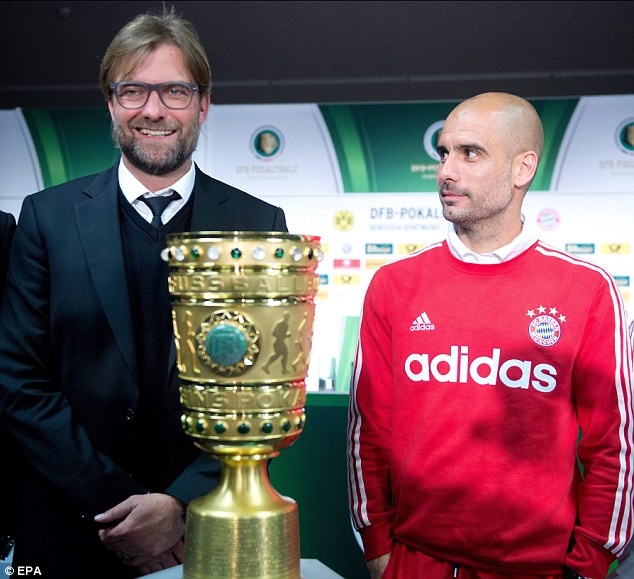 Pep Guardiola doi dau Jurgen Klopp anh 2