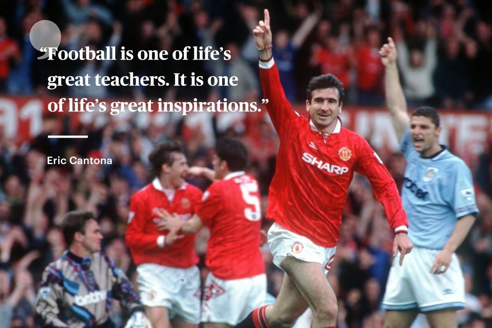 24 năm cú song phi lịch sử của Cantona ảnh 3 24 nam cu song phi lich su cua Cantona anh 3