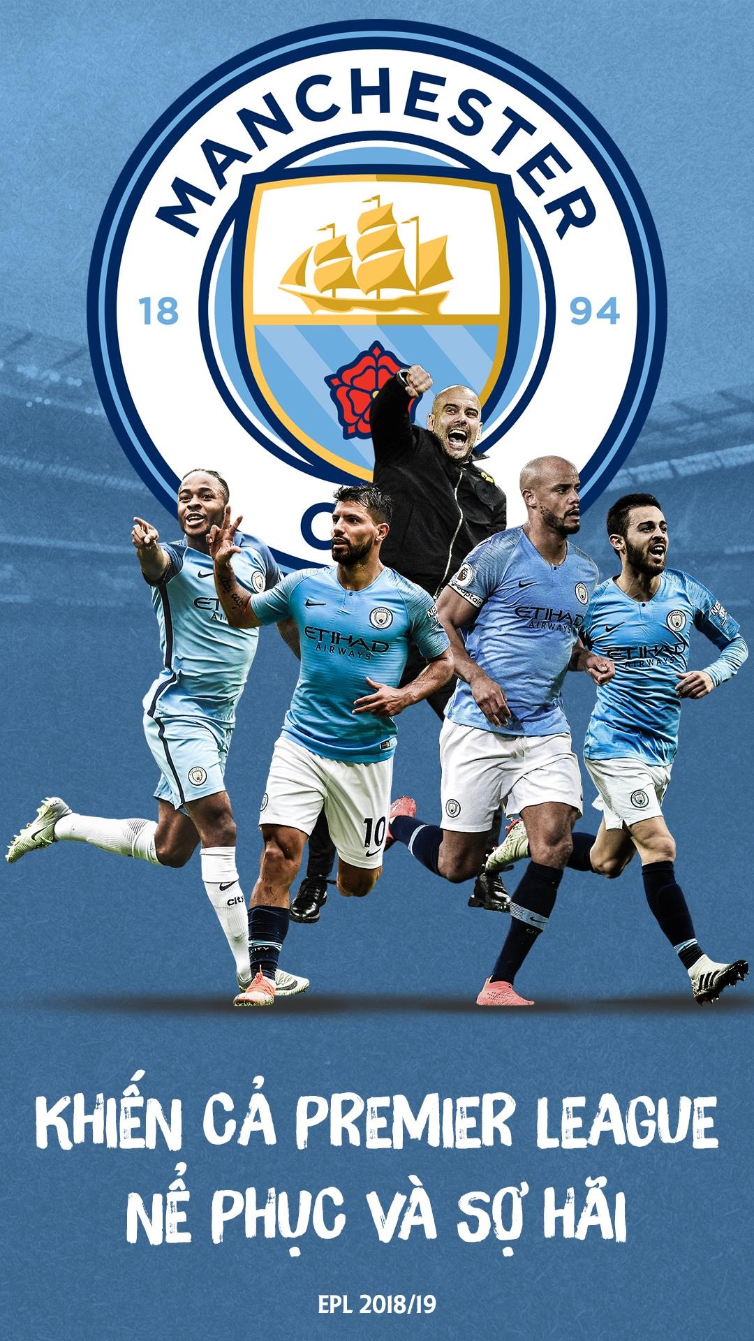 Man City vo dich Premier League 2018/19 anh 1