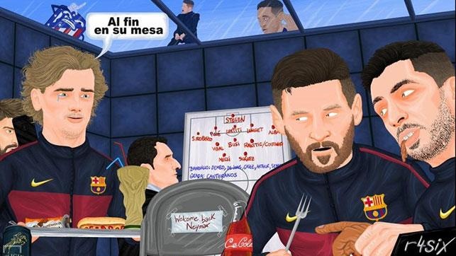 Antoine Griezmann gia nhap Barcelona anh 3