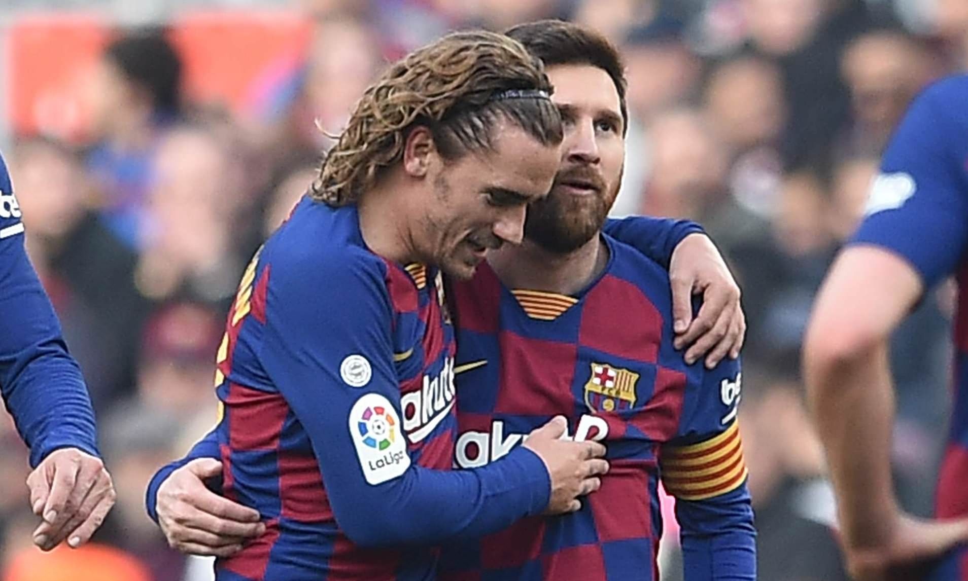 Griezmann that bai co phai vi Messi? hinh anh