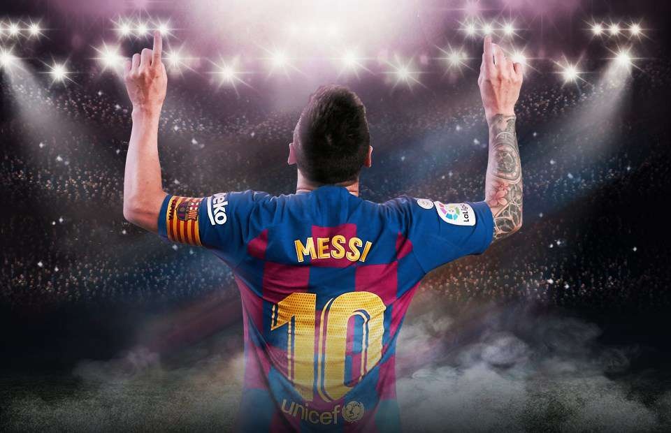 Lionel Messi Barcelona La Liga anh 1