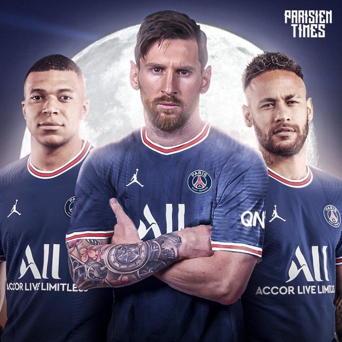 Messi gia nhap PSG anh 3