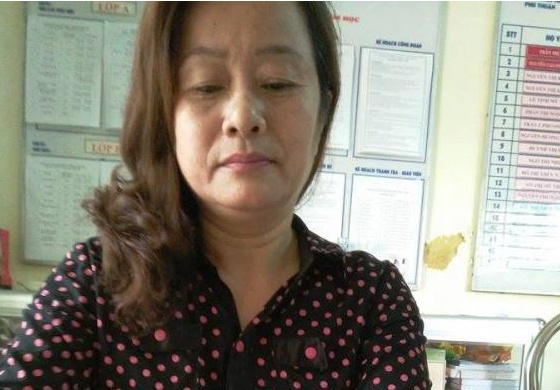 Cô giáo bị tố đánh học sinh ảnh 2 Co giao bi to danh hoc sinh anh 2