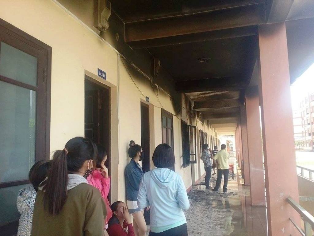 Ky tuc xa sinh vien boc chay sau tieng no lon anh 2