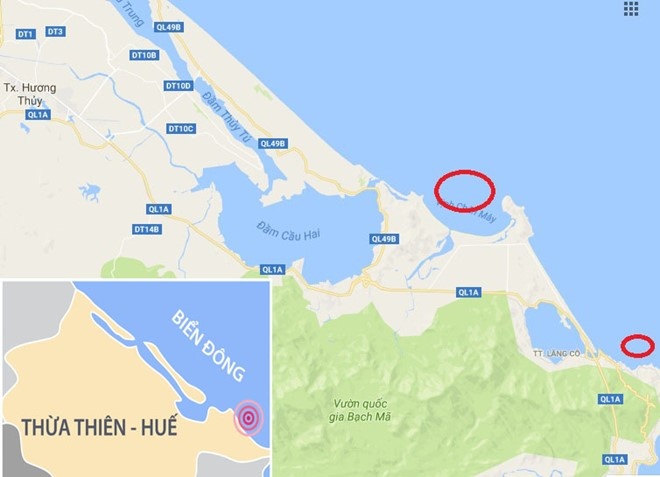 Dải nước đỏ xuất hiện ở biển Lăng Cô chỉ là tảo ảnh 2 Dai nuoc do xuat hien o bien Lang Co chi la tao anh 2