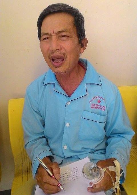 Trưởng công an xã đánh người ảnh 1 Truong cong an xa danh nguoi anh 1