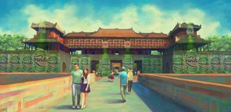 Gan chai bia len di tich anh 1