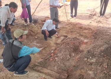 Tim thay huyet mo cua lang vo vua Tu Duc bi san ui hinh anh