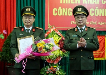 Bi thu doan Bo Cong an lam Pho giam doc Cong an Thua Thien - Hue hinh anh