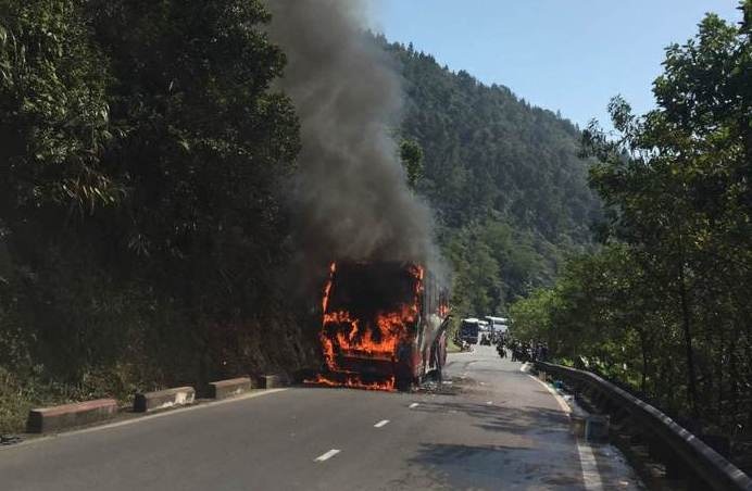 Oto cho khach nuoc ngoai chay tren deo Hai Van anh 2