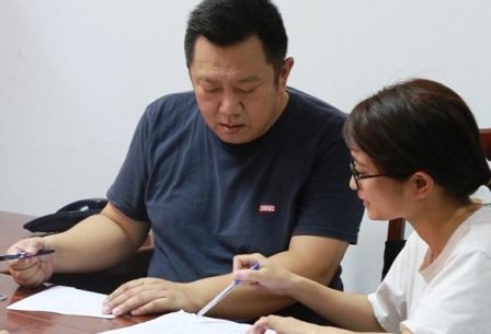 Du khach Nhat gui thu cam on canh sat tim lai tai san hinh anh