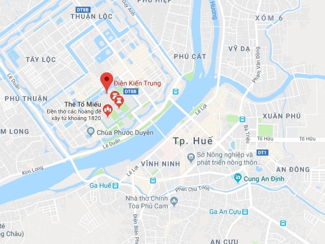 Trùng tu điện Kiến Trung ảnh 2 Trung tu dien Kien Trung anh 2