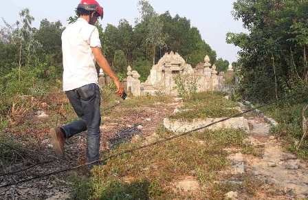 Xay mo gia cho nhan tien den bu tu du an mo rong san bay Phu Bai hinh anh