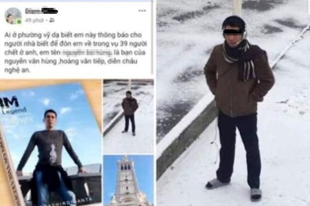 Xac minh viec 2 thanh nien o Hue va Quang Binh mat tich khi sang Anh hinh anh