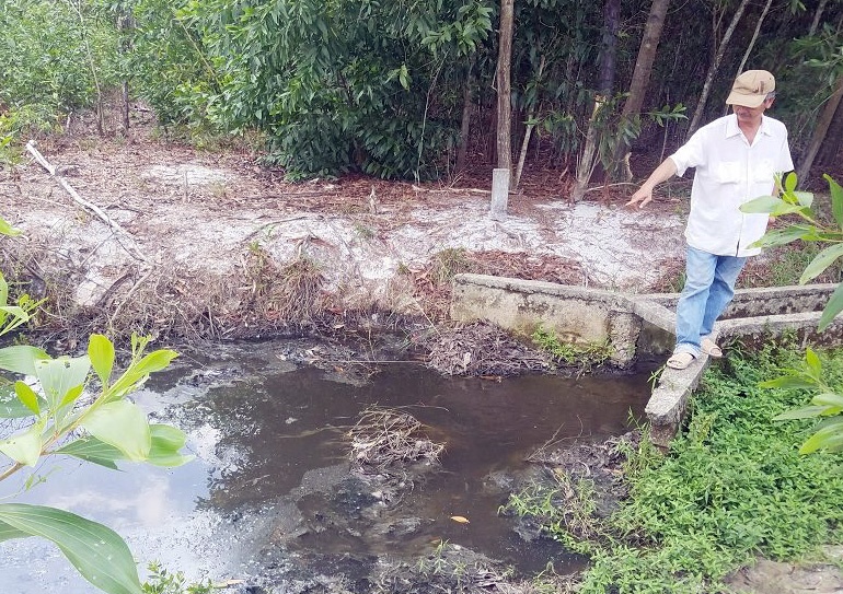 Nhà máy xả thải ô nhiễm bị phạt 500 triệu đồng ảnh 1 Nha may xa thai o nhiem bi phat 500 trieu dong anh 1