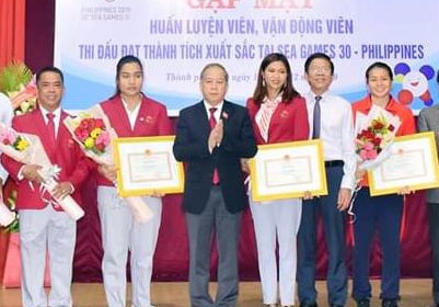 Xem xet dua cac VDV dat thanh tich cao o SEA Games 30 vao bien che hinh anh