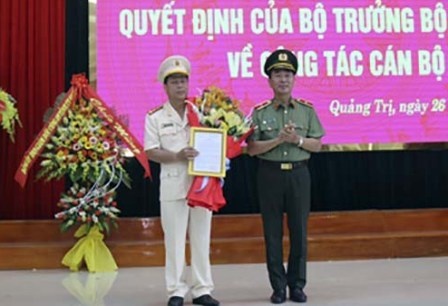Dai ta Nguyen Van Thanh lam Giam doc Cong an tinh Quang Tri hinh anh