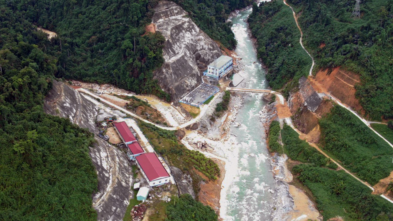 Hien truong vu sat lo o Rao Trang 3 nhin tu flycam hinh anh