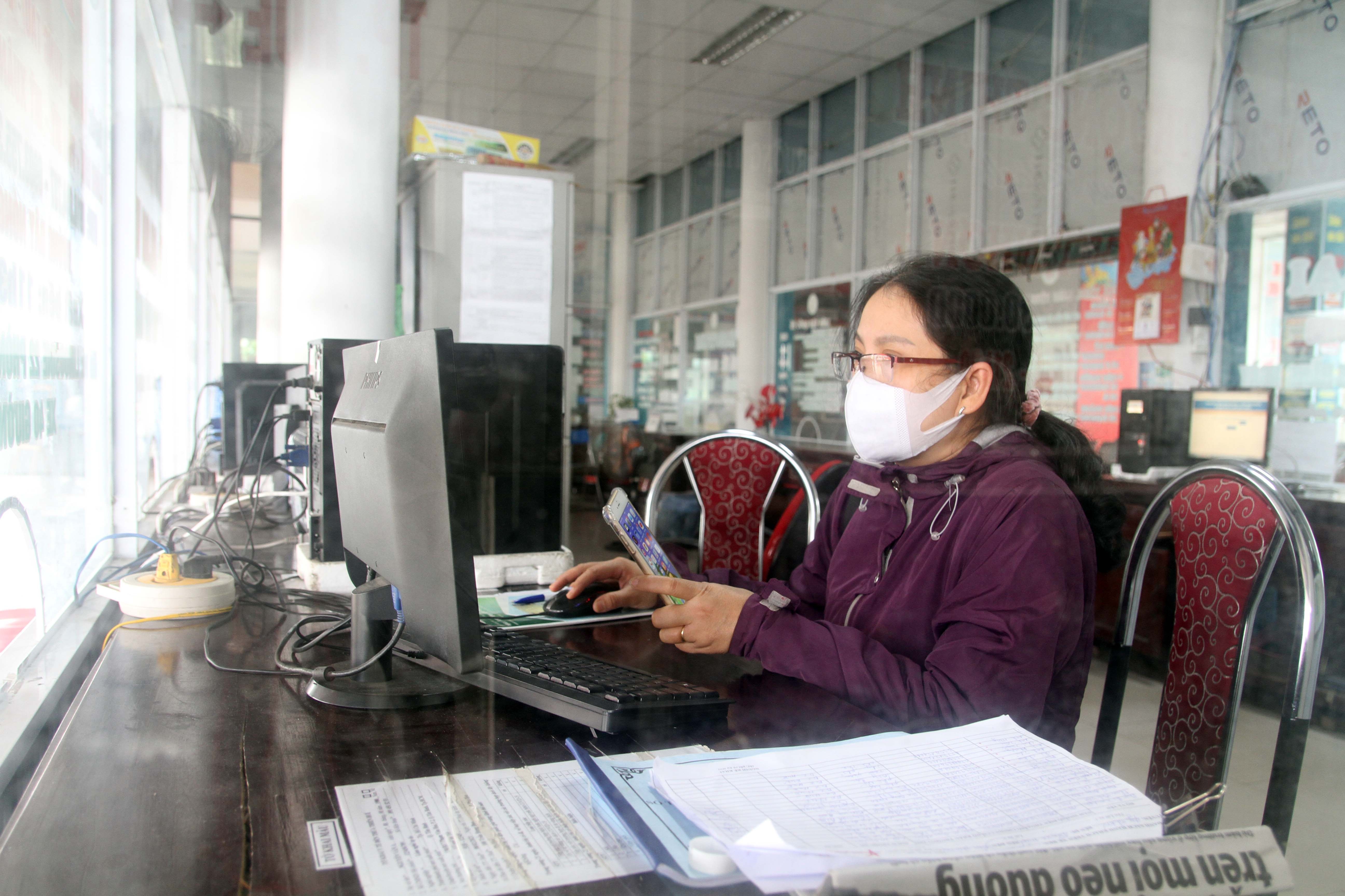 Ben xe vang khach anh 6