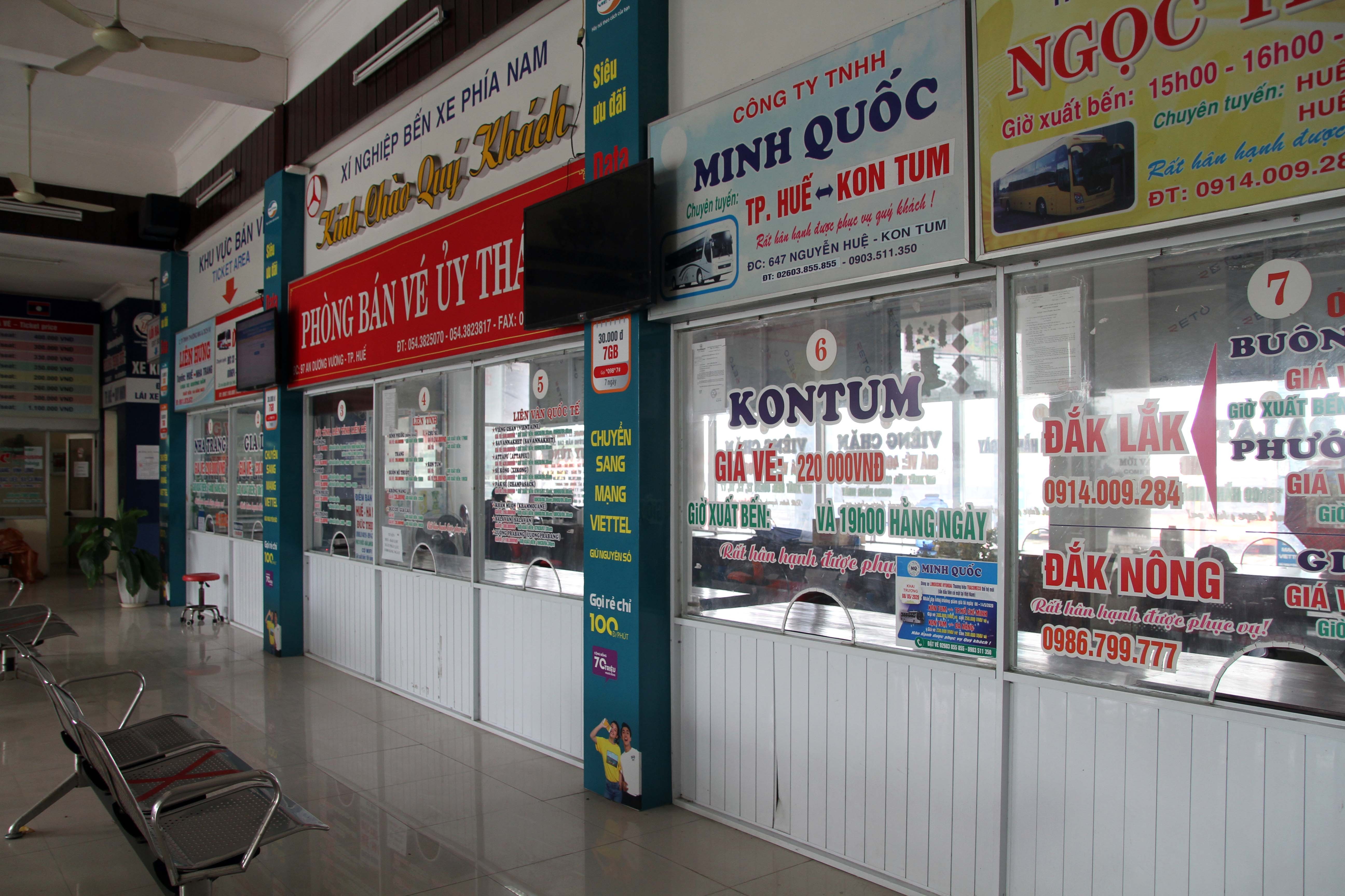 Ben xe vang khach anh 4