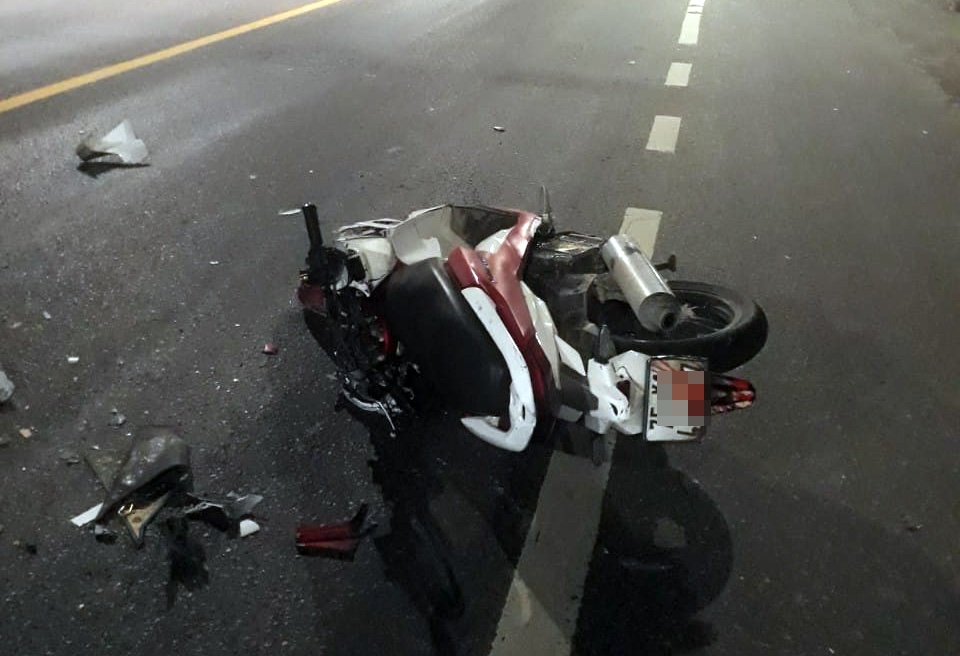 Tai xe xe may tu vong sau tai nan anh 1