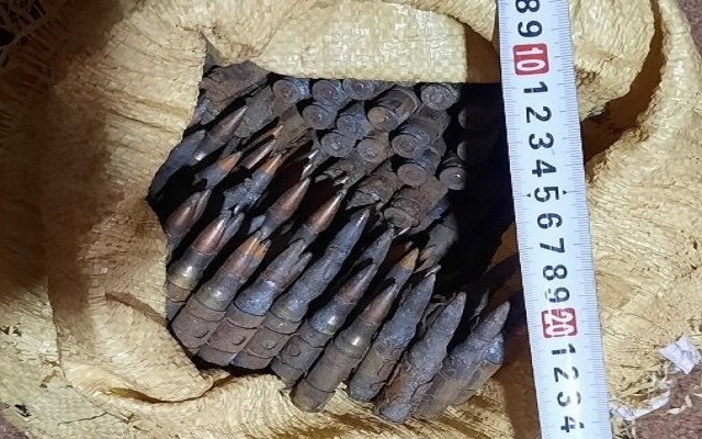 Giau thuoc no cung hang tram vien dan trong vuon hinh anh