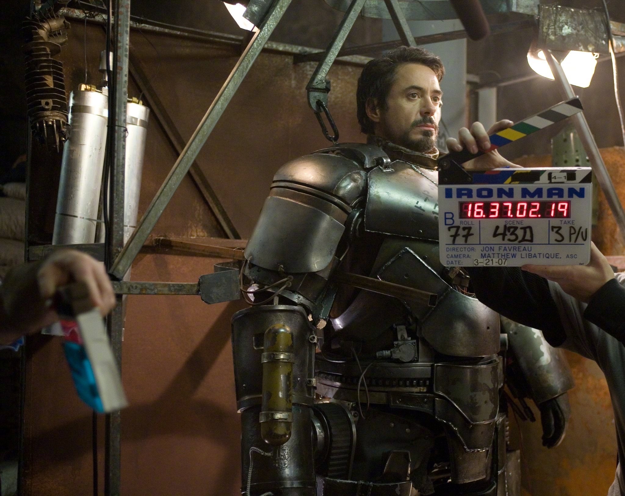 Marvel tung ảnh hậu trường Iron Man ảnh 2 Marvel tung anh hau truong Iron Man anh 2