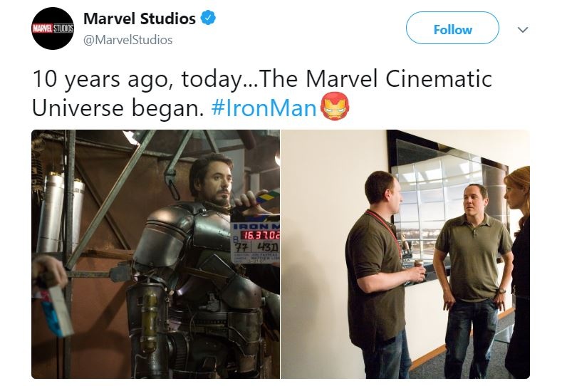 Marvel tung anh hau truong Iron Man anh 1