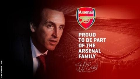 Trang web cua HLV Emery xac nhan viec dan dat Arsenal hinh anh