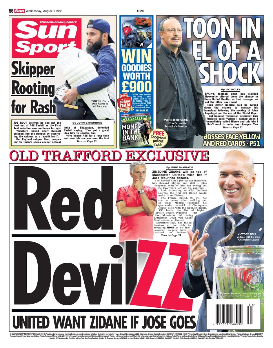 Zidane thay thế Mourinho tại Man United ảnh 1 Zidane thay the Mourinho tai Man United anh 1