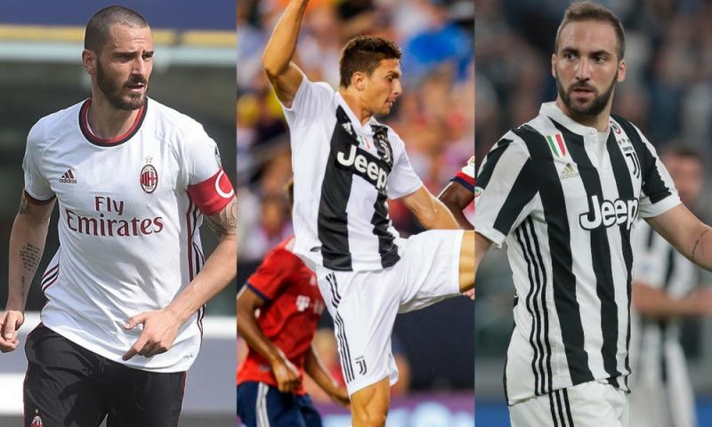 Juve chot tuong lai cua bo ba Bonucci, Higuain va Caldara? hinh anh