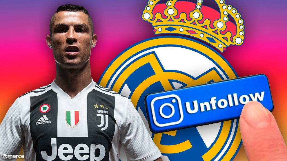 Ronaldo bo theo doi tai khoan cua Real Madrid tren mang xa hoi hinh anh